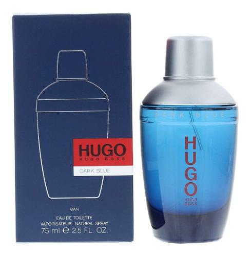 Perfume Hugo Dark Blue 75 Ml 100% Original