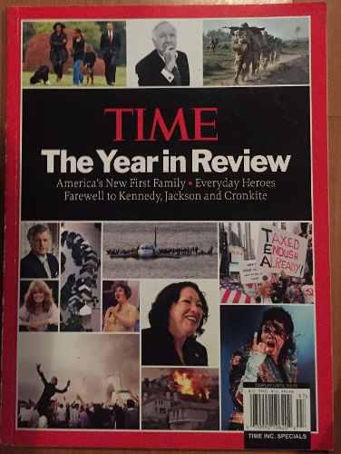 Revista Time The Year In Review De Coleccion