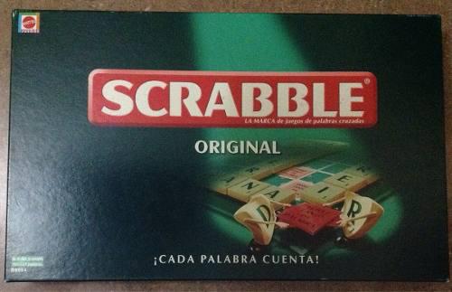 Scrabble Original De Mattel Juego De Mesa Original