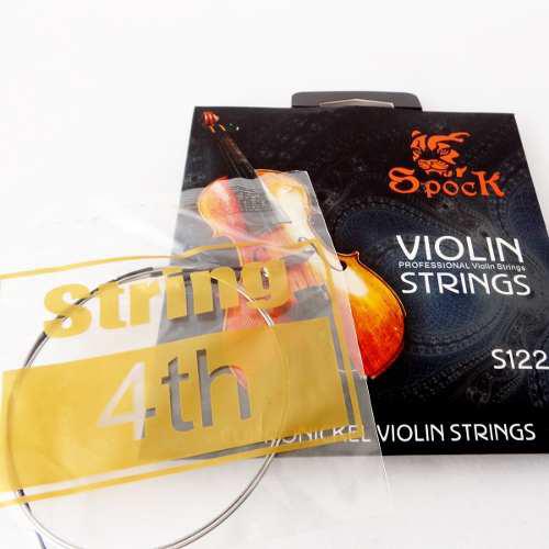 Set De Cuerdas Para Violin Spock S122 -datemusica-