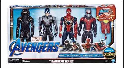 Set Figuras Capitan America Iron Spider Ronin Ant Man Hasbro