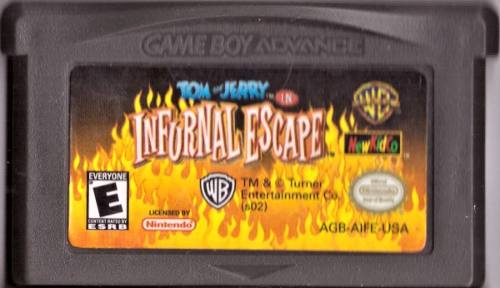 Tom And Jerry In Infurnal Escape Gameboy Advance Original