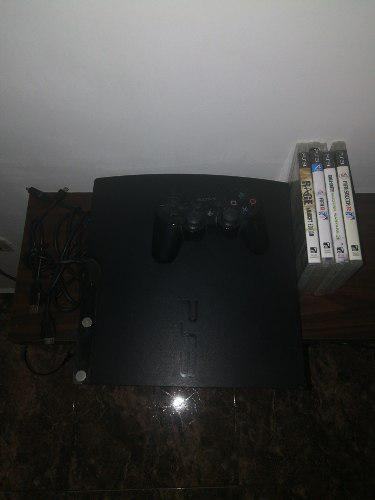 Vendo Ps3 Slim 120gb Usado Oferta 75