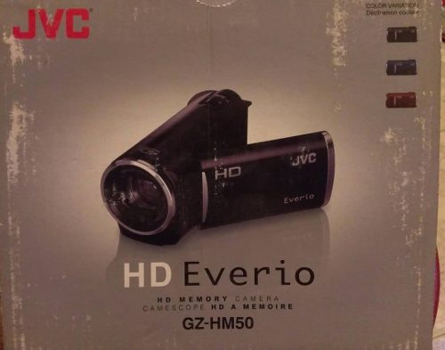 Video Camara Hd- Jvc Everio Modelo Gz-hm50 Zoom 40x