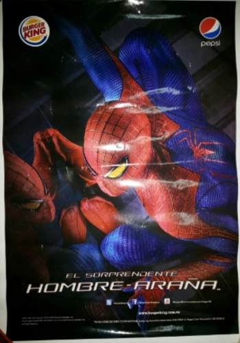 Afiche Del Hombre Araña Dc Comics