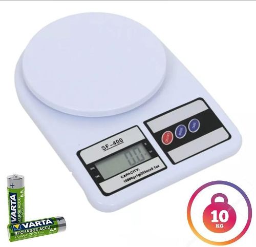 Balanza Peso Digital Cocina De 1gr- 10kg Incluye Baterías