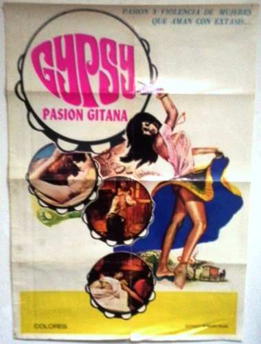 Coleccionable Afiche Película Años 70 Gypsy Pasión Gitana
