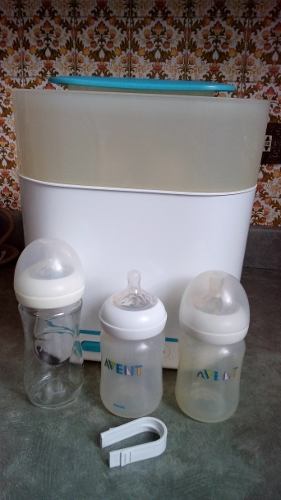 Esterilizador De Teteros Marca Avent, Eléctrico