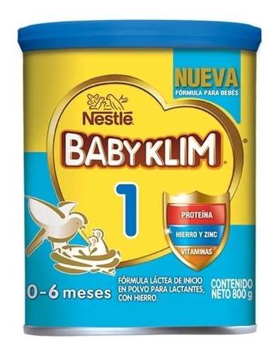 Formula Láctea Para Bebes Baby Klim 800 Gramos Etapa 1