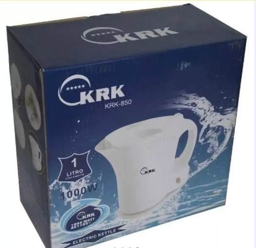 Hervidor Calentador De Agua Electrico Krk-850 Tetera 1lt 1 U