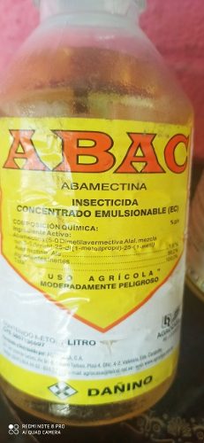 Insecticida Ábac De Litro