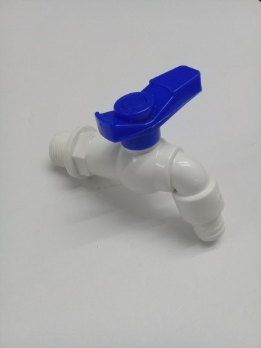 Llave 1/2 Pulgada Pvc Paso Rapido Para Manguera X 5 Pzas