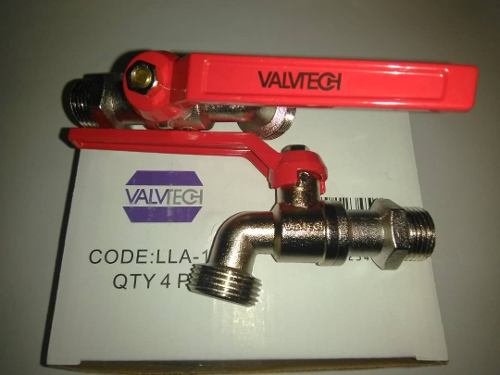 Llave De Chorro Paso Rapido Pesada Valvtech 3vrds