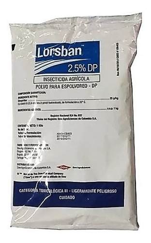 Lorsban (insecticida) 1 Kilo