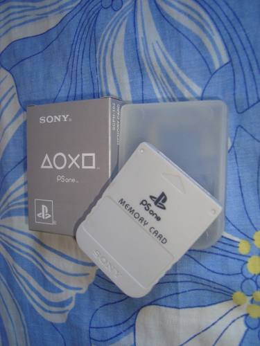 Memory Card Para Playstation 1. Producto Sony®.