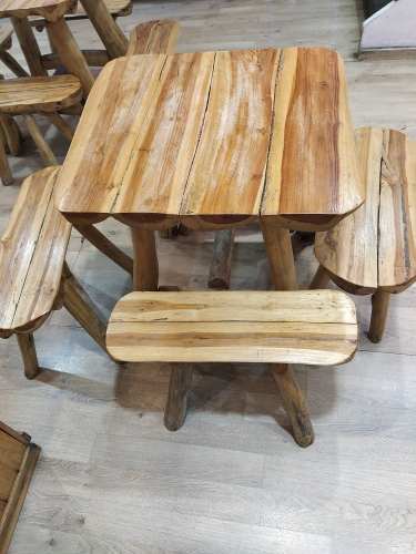 Mesa De Madera Rustica