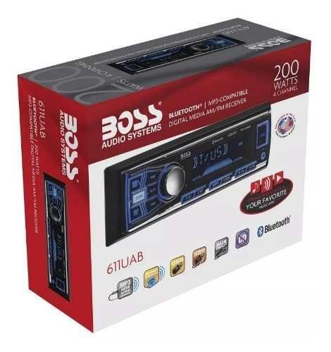Reproductor Boss Bluetooth 611uab