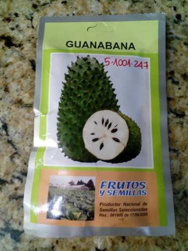 Semilla De Guanabana Gigante Colombiana...