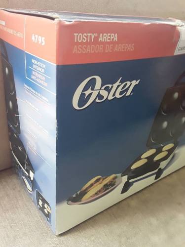 Tosty Arepa Oster 4 Arepas Blanco Modelo  Nuevo