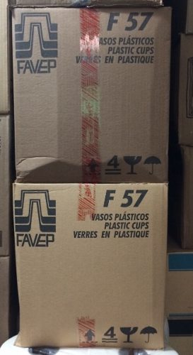 Vasos Plásticos Desechables Favep V-5 V-57 F-57 F 57