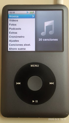 iPod Classic 160 Gb, Excelentes Condiciones.