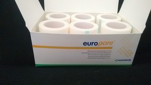 Adhesivos Eur0*fi*t Microporoso Y De Seda Con Óxido De Zing