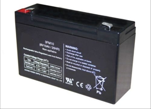 Batería Pila Recargable 6v 7ah Ventiladores,ups, Cercos,25d