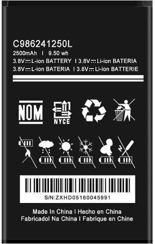 Bateria Blu Studio Mega S610p C986241250l Nueva Tienda 9v