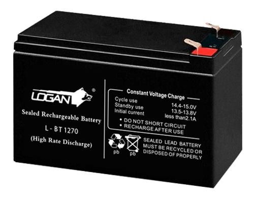 Bateria De 12v 7ah Ups Logan Alarma Y Cercos Eléctricos
