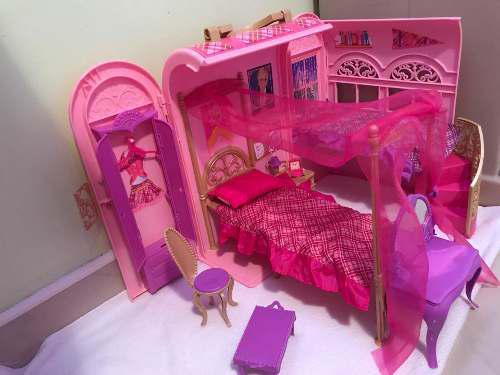 Casa Cuarto Barbie Portatil