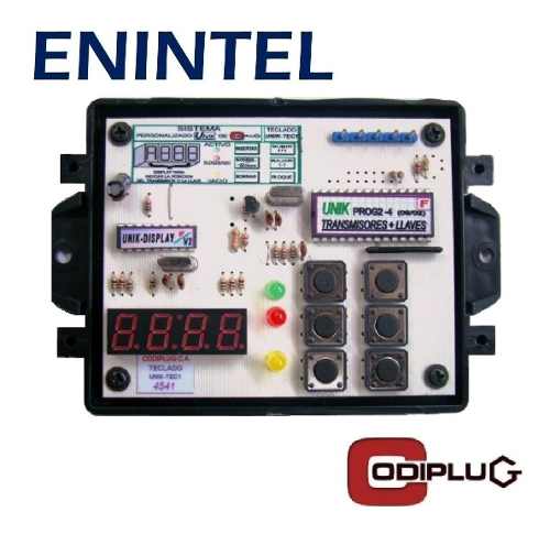 Enintel- Teclado Programador Control Codiplug Unik-tec1