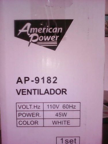 Extractor De Aire Ventilador De 12 Pulgadas American Power