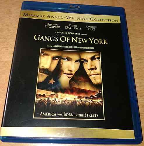 Gangs Of New York Pandillas De Nueva York Blu Ray.original