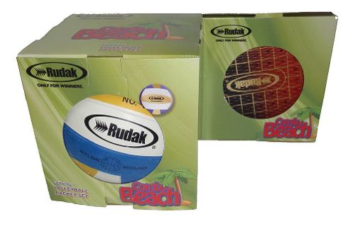 Juego Balón De Volley Ball Y 2 Raquetas De Playa Con Pelota