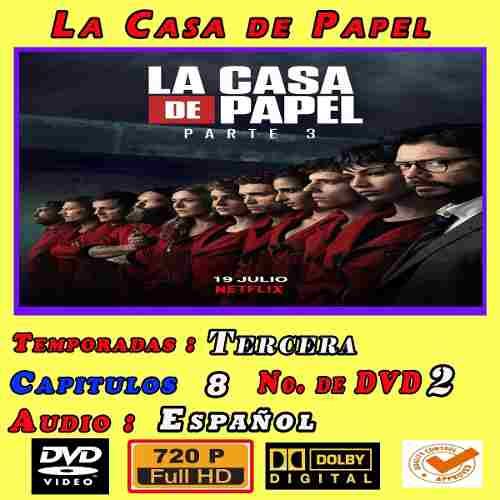 La Casa De Papel Temporada 3 Completa Hd 720p Castellano