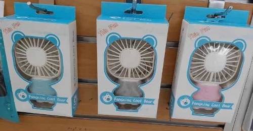 Mini Ventilador Portatil Recargable Para Todas Las Edades