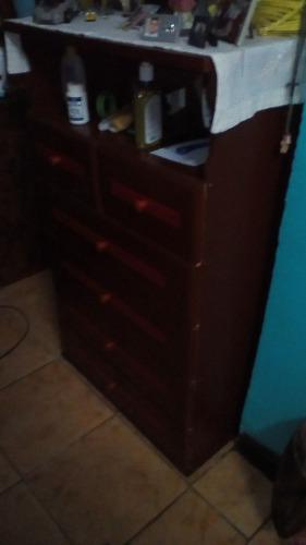 Mueble De Madera 6 Gavetas