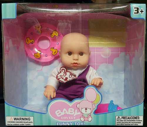 Muñeca Para Niñas Baby Lovely Con Accesorios Tienda Cod