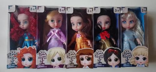 Muñecas Mini Princesitas De Disney, Nuevas