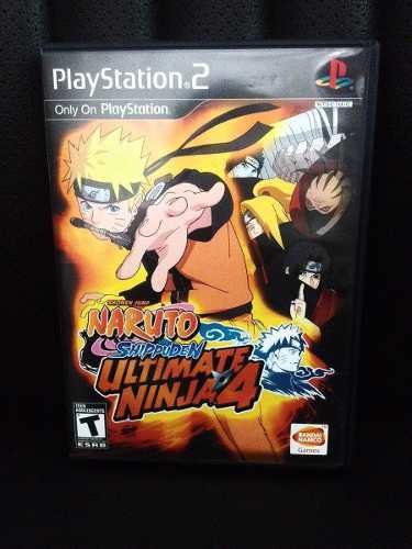 Naruto Shippuden Ultimate Ninja 4 Original Playstation 2