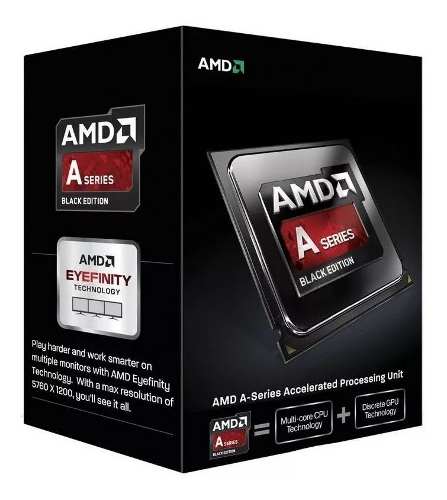 Procesador A10 Apu Serie Amd Cuatro Núcleos Ak