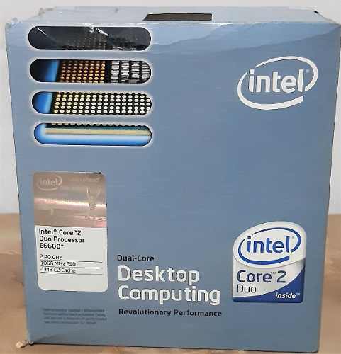 Procesador Intel Core 2 Duo  + Fan Cooler - Lga775
