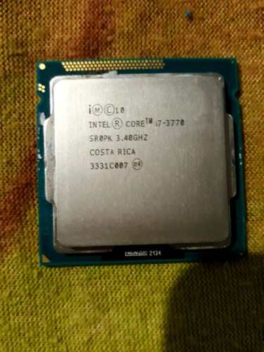 Procesador Intel Core I7 Modelo  A 3.4ghz Maximo 3.9 Ghz