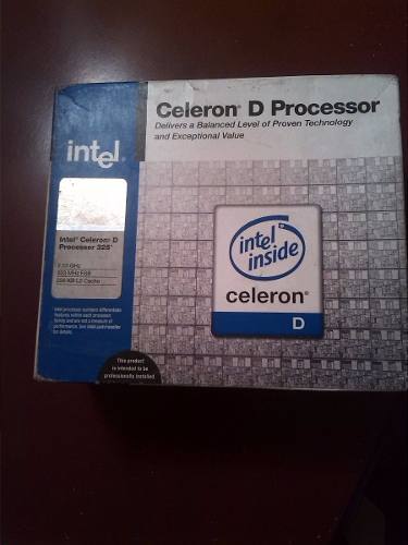 Procesador Intel Inside Celeron Original Nuevo Sellado