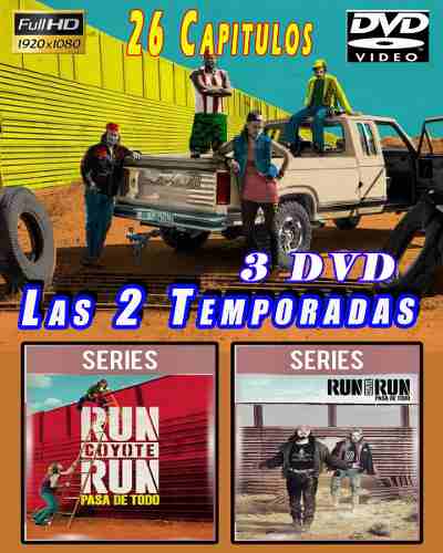 Run Coyote Run Temporada 1 Y 2 En 3dvd