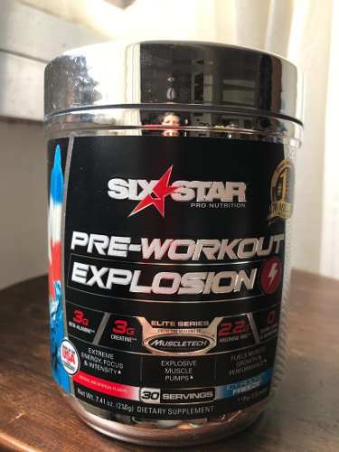 Suplemento Six Star Pre Entreno