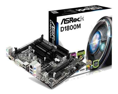 Tarjeta Madre D1800+procesador Intel J1800+memoria Ram 4gb