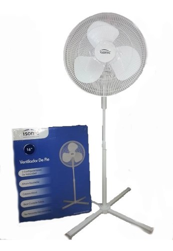 Ventilador De Pedestal 16 Pulgadas Isonic