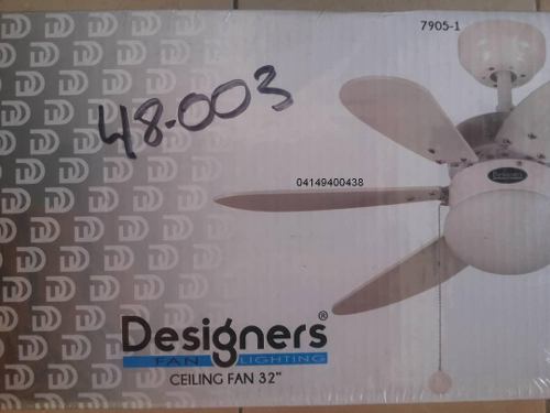 Ventilador De Techo 6 Aspas Blanco