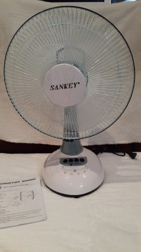 Ventilador Recargable De 12 Sankey Modelo Nuevo Oferta